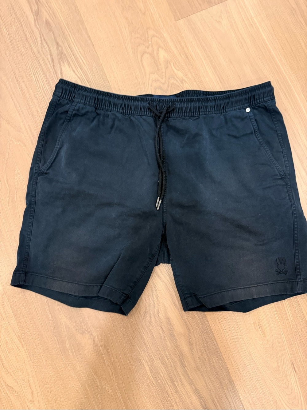 Men’s Willis Tencel Navy Shorts Large